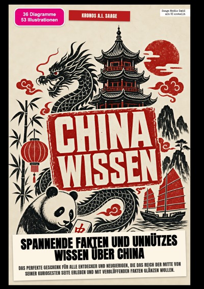 'Cover von China-Wissen: Spannende Fakten und unnützes Wissen über China'-Cover