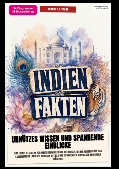 'Cover von Indien-Fakten: Unnützes Wissen und spannende Einblicke'-Cover