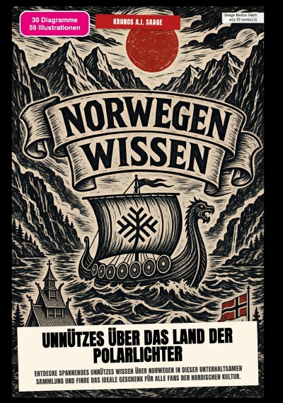 'Cover von Norwegen-Wissen: Unnützes über das Land der Polarlichter'-Cover