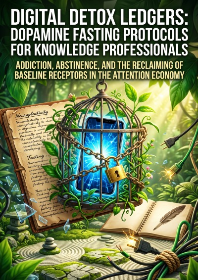 'Cover von Digital Detox Ledgers: Dopamine Fasting Protocols for Knowledge Professionals'-Cover