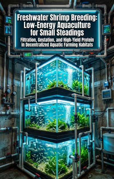 'Cover von Freshwater Shrimp Breeding: Low-Energy Aquaculture for Small Steadings'-Cover