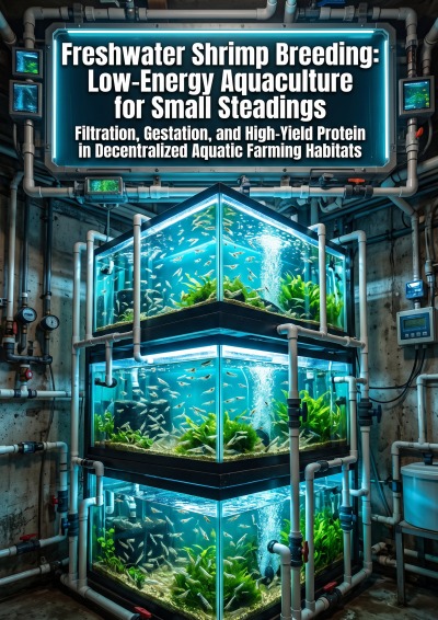 'Cover von Freshwater Shrimp Breeding: Low-Energy Aquaculture for Small Steadings'-Cover