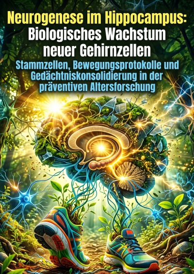 'Cover von Neurogenese im Hippocampus: Biologisches Wachstum neuer Gehirnzellen'-Cover