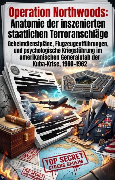 'Cover von Operation Northwoods: Anatomie der inszenierten staatlichen Terroranschläge'-Cover