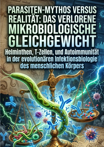 'Cover von Parasiten-Mythos versus Realität: Das verlorene mikrobiologische Gleichgewicht'-Cover