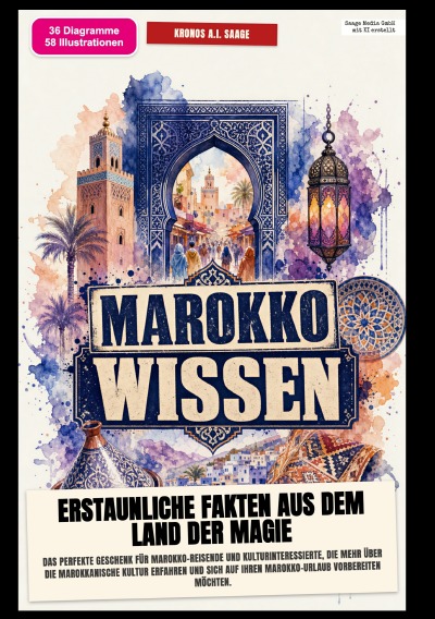 'Cover von Marokko-Wissen: Erstaunliche Fakten aus dem Land der Magie'-Cover