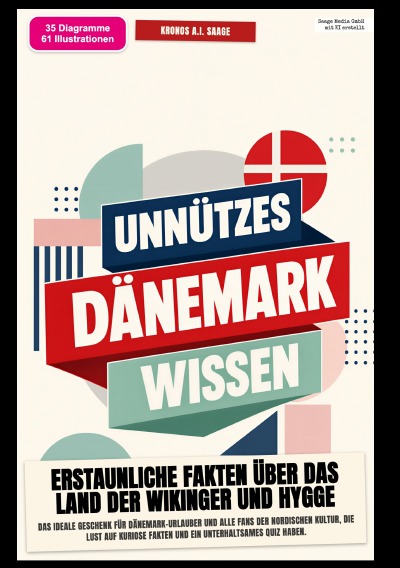 'Cover von Unnützes Dänemark-Wissen: Erstaunliche Fakten über das Land der Wikinger und Hygge'-Cover