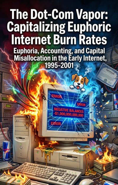 'Cover von The Dot-Com Vapor: Capitalizing Euphoric Internet Burn Rates'-Cover