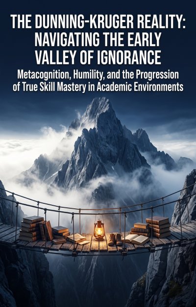 'Cover von The Dunning-Kruger Reality: Navigating the Early Valley of Ignorance'-Cover