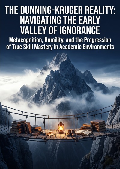 'Cover von The Dunning-Kruger Reality: Navigating the Early Valley of Ignorance'-Cover