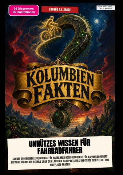 'Cover von Kolumbien-Fakten: Unnützes Wissen für Fahrradfahrer'-Cover