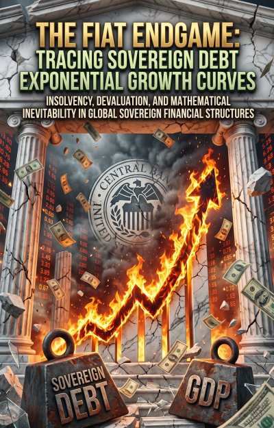 'Cover von The Fiat Endgame: Tracing Sovereign Debt Exponential Growth Curves'-Cover
