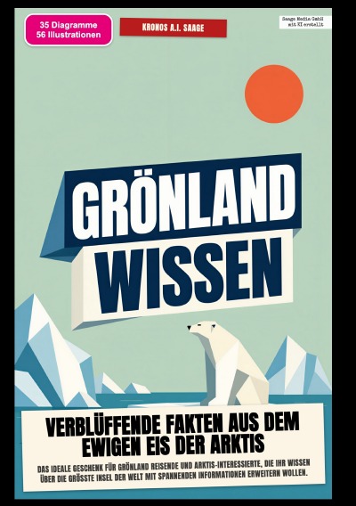 'Cover von Grönland-Wissen: Verblüffende Fakten aus dem ewigen Eis der Arktis'-Cover