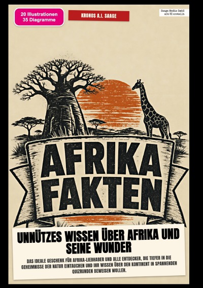 'Cover von Afrika-Fakten: Unnützes Wissen über Afrika und seine Wunder'-Cover