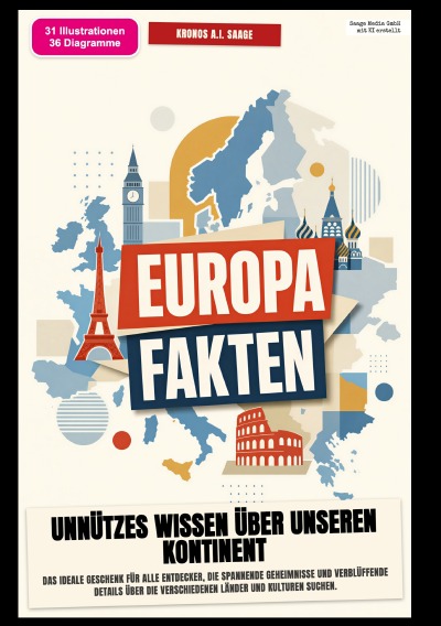 'Cover von Europa-Fakten: Unnützes Wissen über unseren Kontinent'-Cover