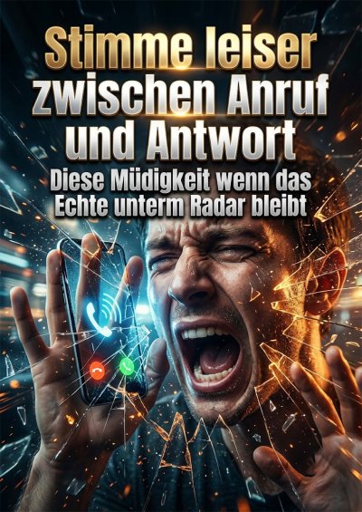 'Cover von Stimme leiser zwischen Anruf und Antwort'-Cover