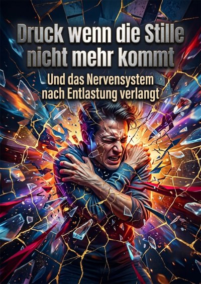 'Cover von Druck wenn die Stille nicht mehr kommt'-Cover