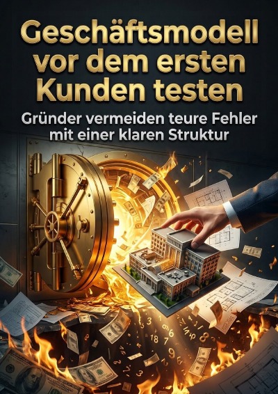'Cover von Geschäftsmodell vor dem ersten Kunden testen'-Cover