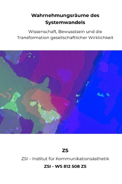 'Cover von WAHRNEHMUNGSRÄUME DES SYSTEMWANDELS – ZSI – WS 812 508 ZS'-Cover