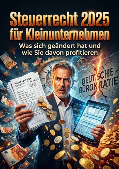 'Cover von Steuerrecht 2025 für Kleinunternehmen'-Cover