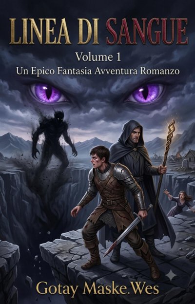 'Cover von Linea di Sangue:Un Epico Fantasia Avventura Romanzo (Volume 1)'-Cover