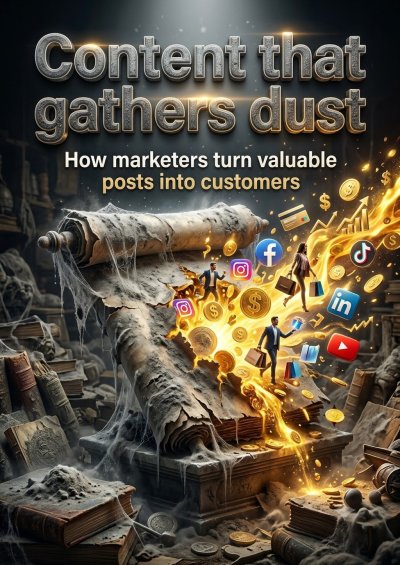 'Cover von Content that gathers dust'-Cover