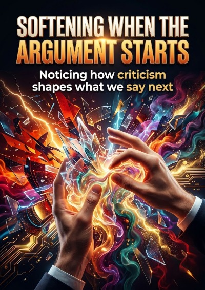 'Cover von Softening when the argument starts'-Cover