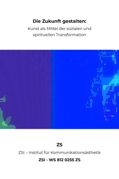 'Cover von Die Zukunft gestalten: Kunst als Mittel der sozialen und spirituellen Transformation – ZSI – WS 812 0255 ZS'-Cover
