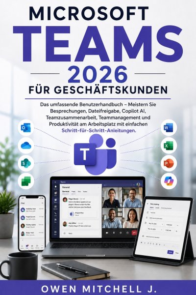 'Cover von MICROSOFT TEAMS 2026 FÜR GESCHÄFTSKUNDEN'-Cover