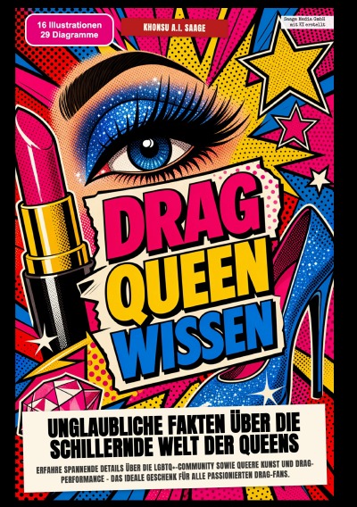 'Cover von Drag-Queen-Wissen: Unglaubliche Fakten über die schillernde Welt der Queens'-Cover