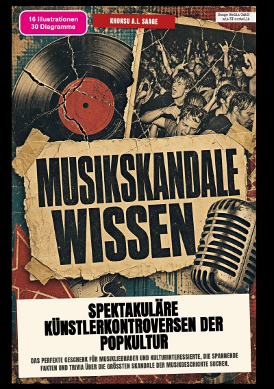 'Cover von Musikskandale-Wissen: Spektakuläre Künstlerkontroversen der Popkultur'-Cover