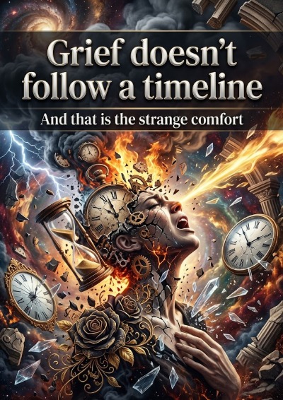 'Cover von Grief doesn’t follow a timeline'-Cover