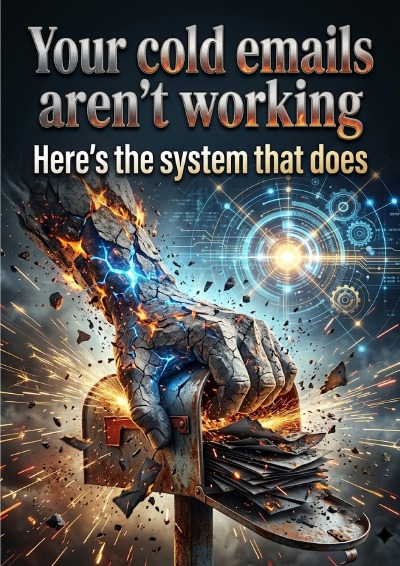 'Cover von Your cold emails aren’t working'-Cover