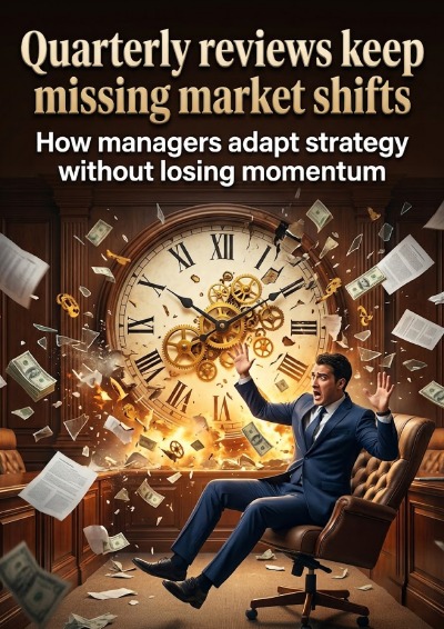 'Cover von Quarterly reviews keep missing market shifts'-Cover