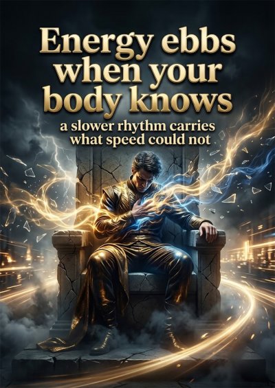 'Cover von Energy ebbs when your body knows'-Cover