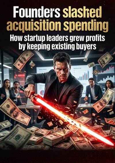 'Cover von Founders slashed acquisition spending'-Cover