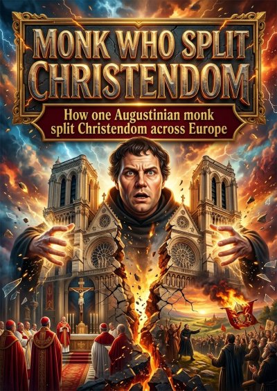 'Cover von Monk Who Split Christendom'-Cover