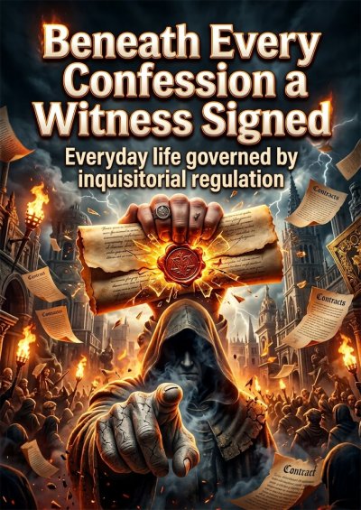'Cover von Beneath Every Confession a Witness Signed'-Cover