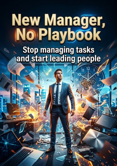'Cover von New Manager, No Playbook'-Cover