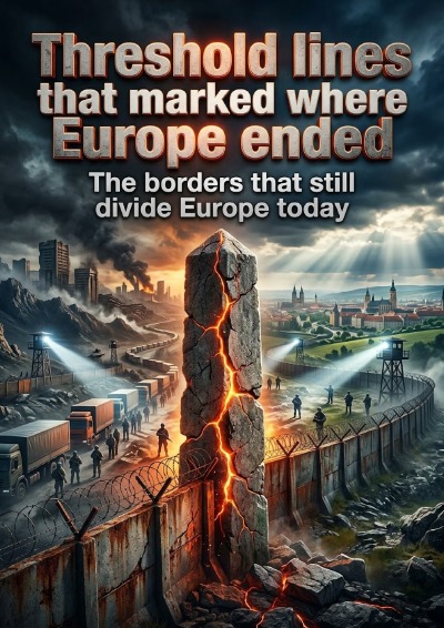 'Cover von Threshold lines that marked where Europe ended'-Cover