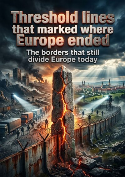 'Cover von Threshold lines that marked where Europe ended'-Cover