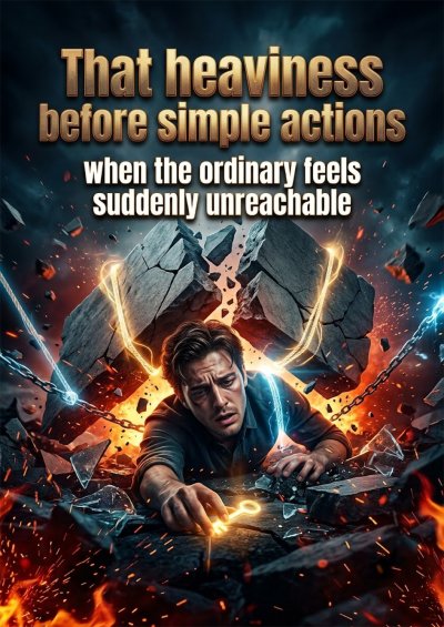 'Cover von That heaviness before simple actions'-Cover