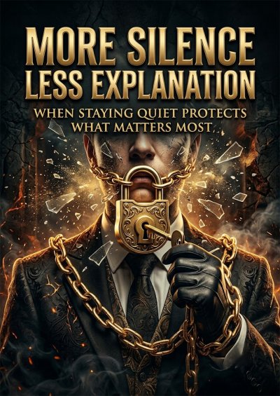 'Cover von More silence less explanation'-Cover