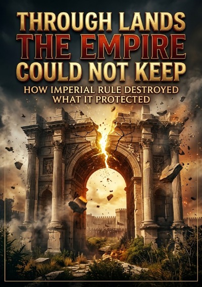 'Cover von Through lands the empire could not keep'-Cover