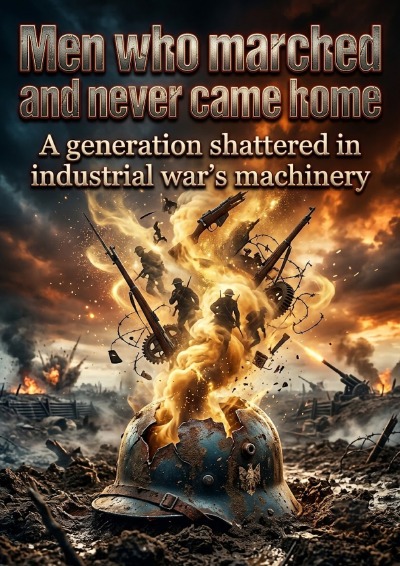 'Cover von Men who marched and never came home'-Cover