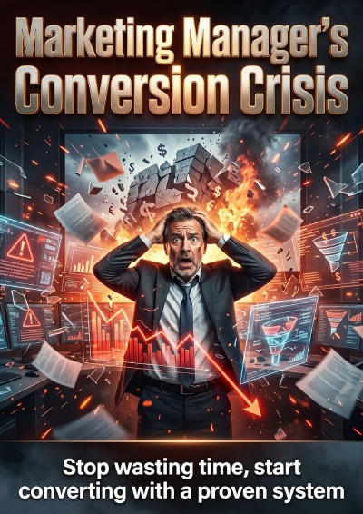 'Cover von Marketing Manager’s Conversion Crisis'-Cover