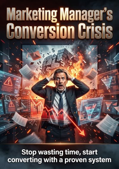 'Cover von Marketing Manager’s Conversion Crisis'-Cover