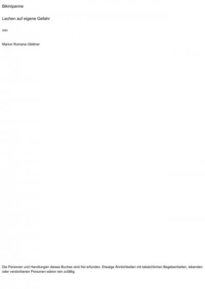 'Cover von Bikinipanne'-Cover