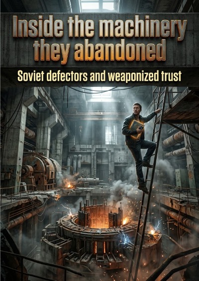 'Cover von Inside the machinery they abandoned'-Cover