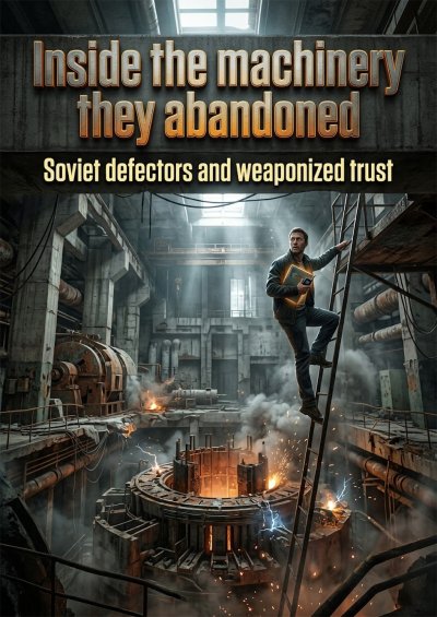 'Cover von Inside the machinery they abandoned'-Cover